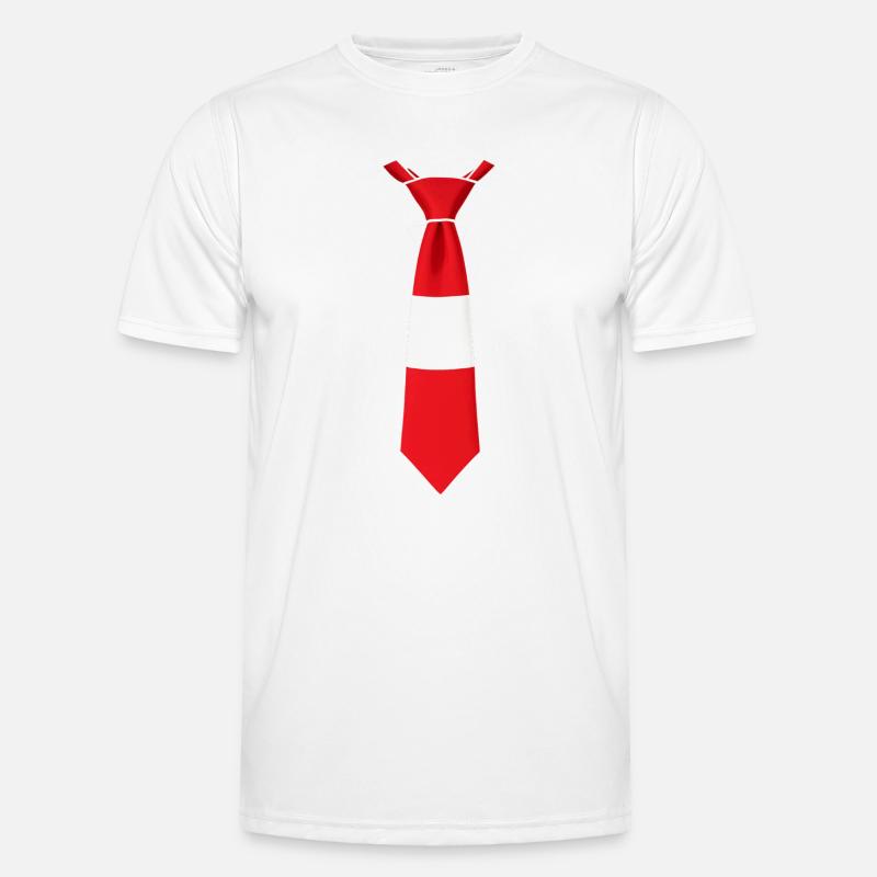 Cravate Lettonie – Conception du drapeau T-shirt sport Homme