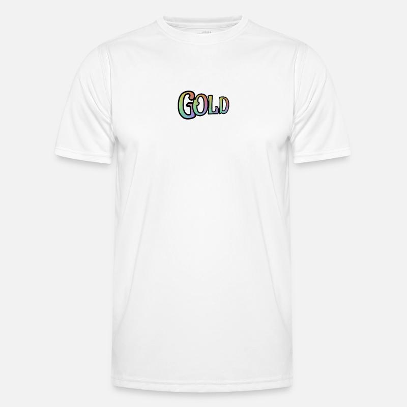 OR - avec les couleurs de l’arc-en-ciel T-shirt sport Homme
