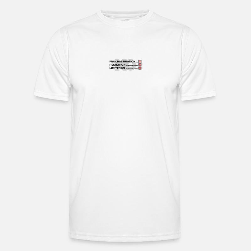 Bitte geben Sie das Designbild an - Männer Funktions-T-Shirt - Weiß