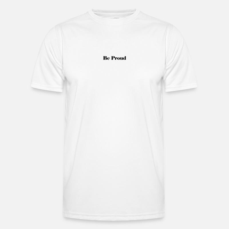 Basic Beproud - Men's Functional T-Shirt - white