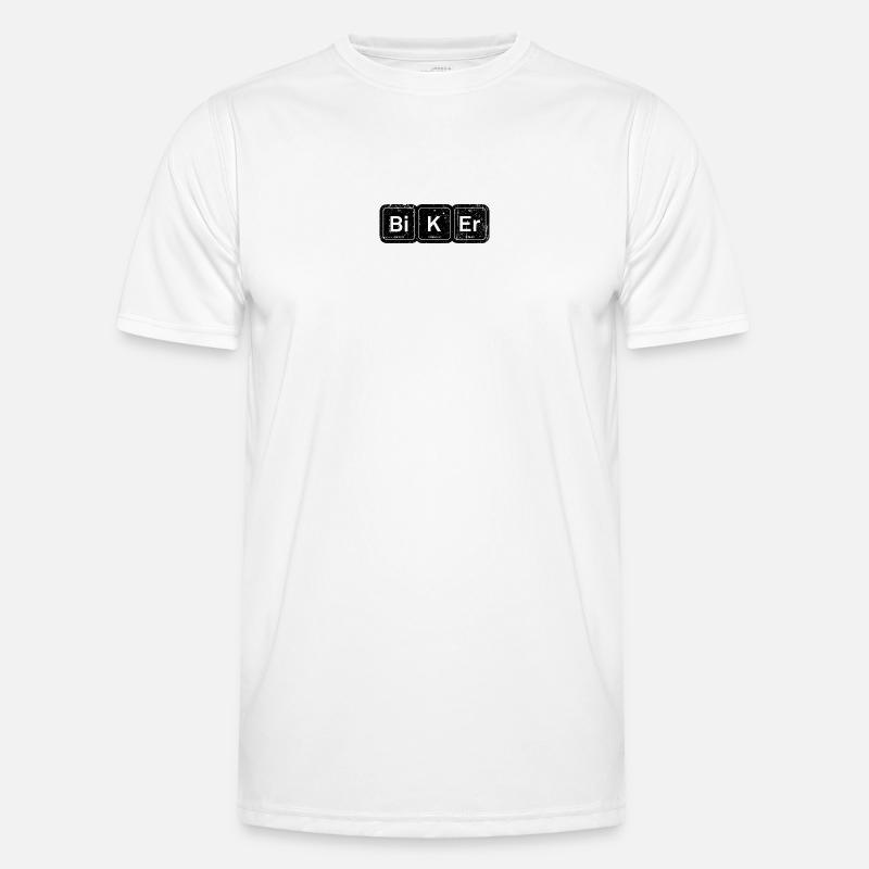 Biker Elements: Periodic Tee Men's Functional T-Shirt