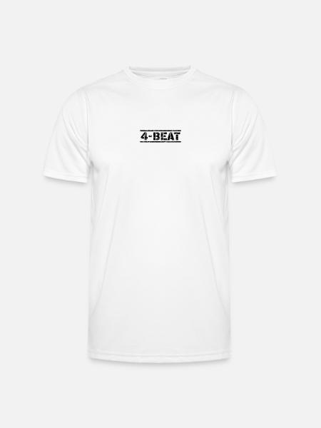 4 Beat - Men's Functional T-Shirt - white