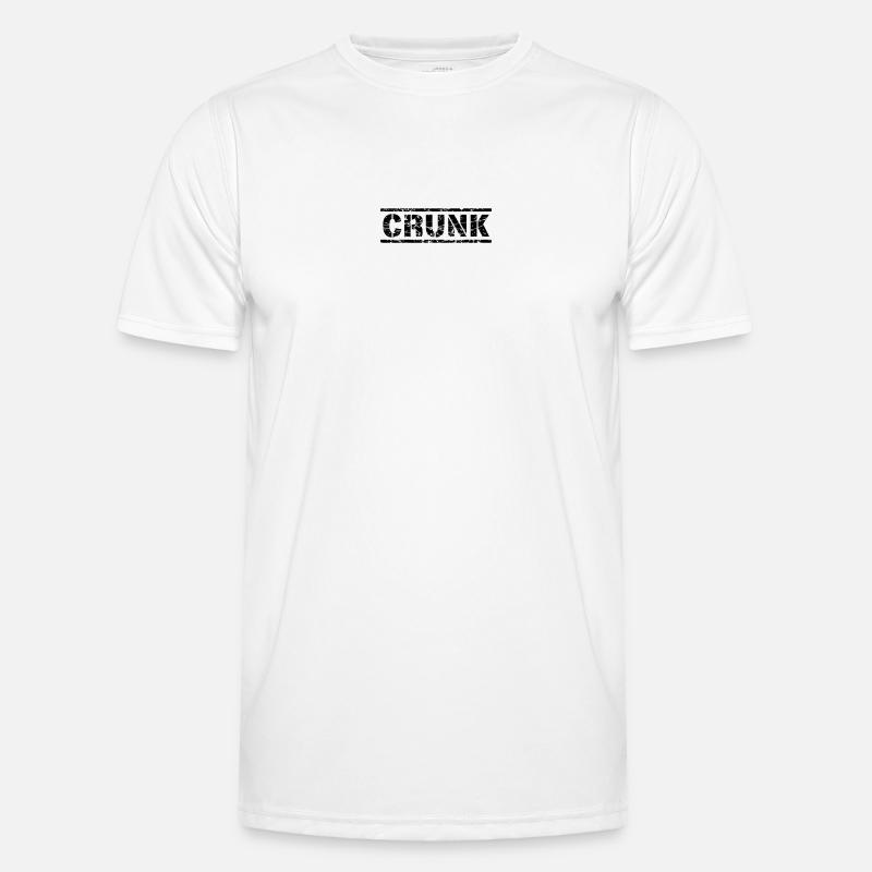 Crunk - Men's Functional T-Shirt - white