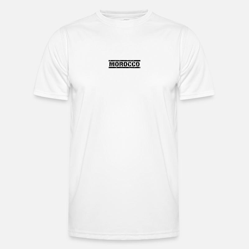 Morocco - Men's Functional T-Shirt - white