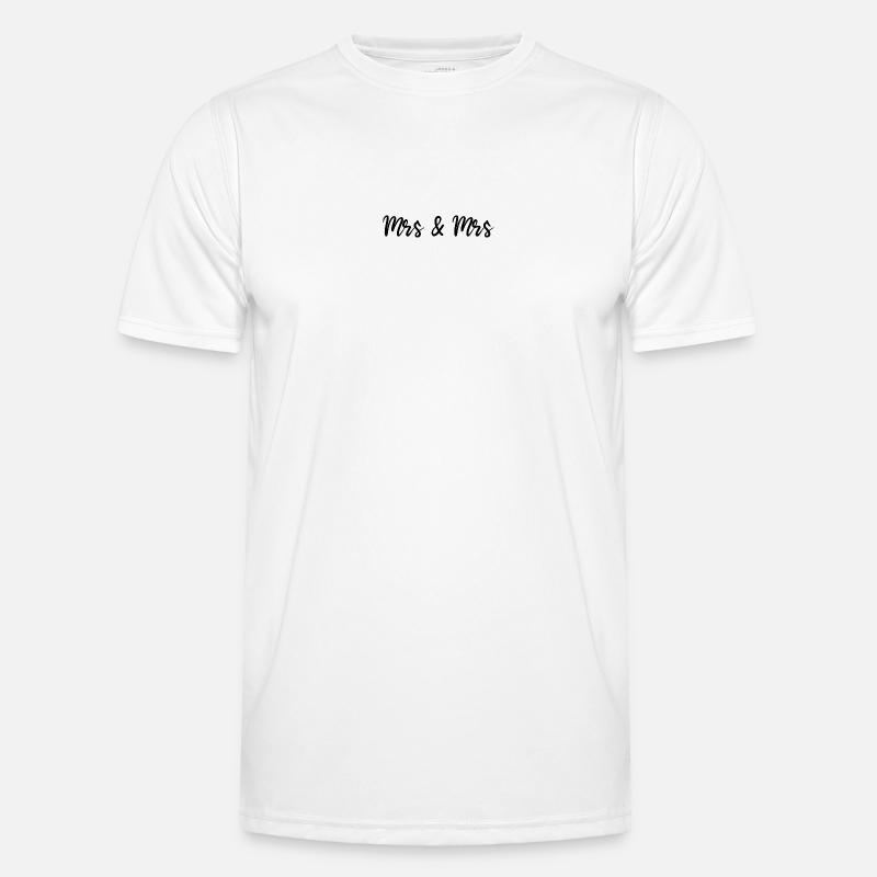 Mrs & Mrs Männer Funktions-T-Shirt