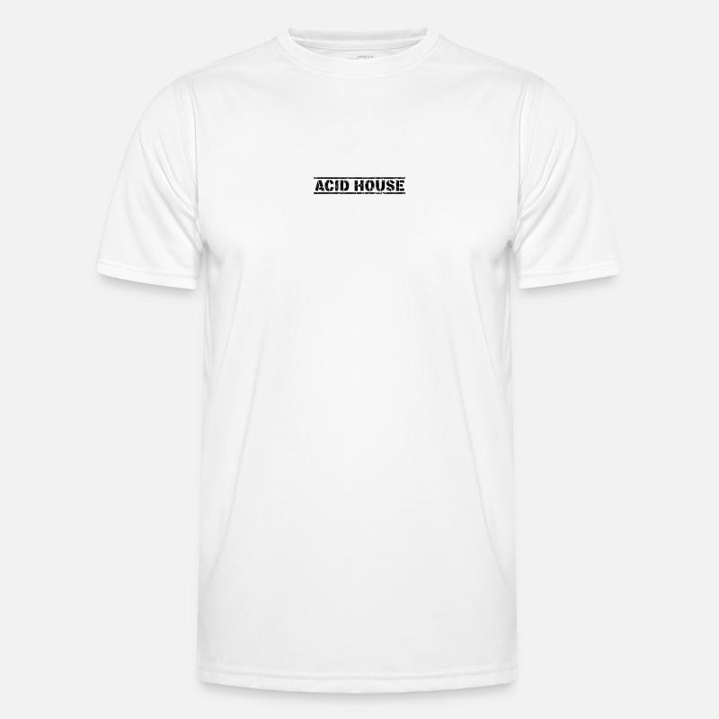 Acid House - Men's Functional T-Shirt - white