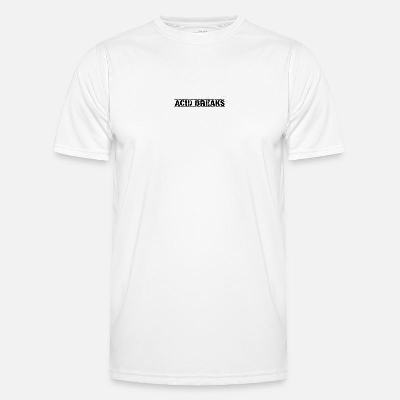 Roturas ácidas Camiseta funcional para hombres