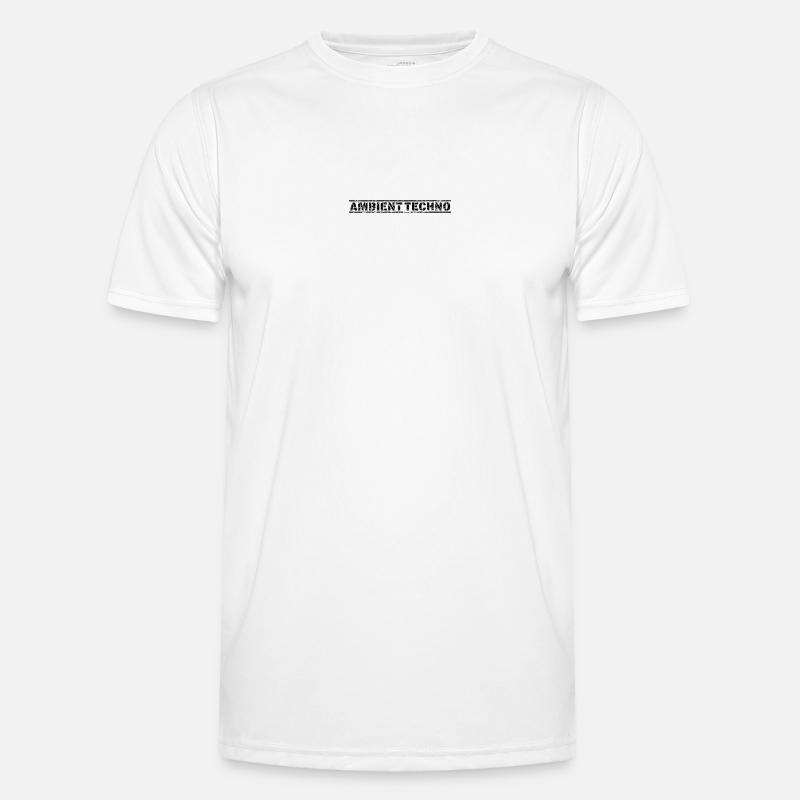 Techno ambiante T-shirt sport Homme