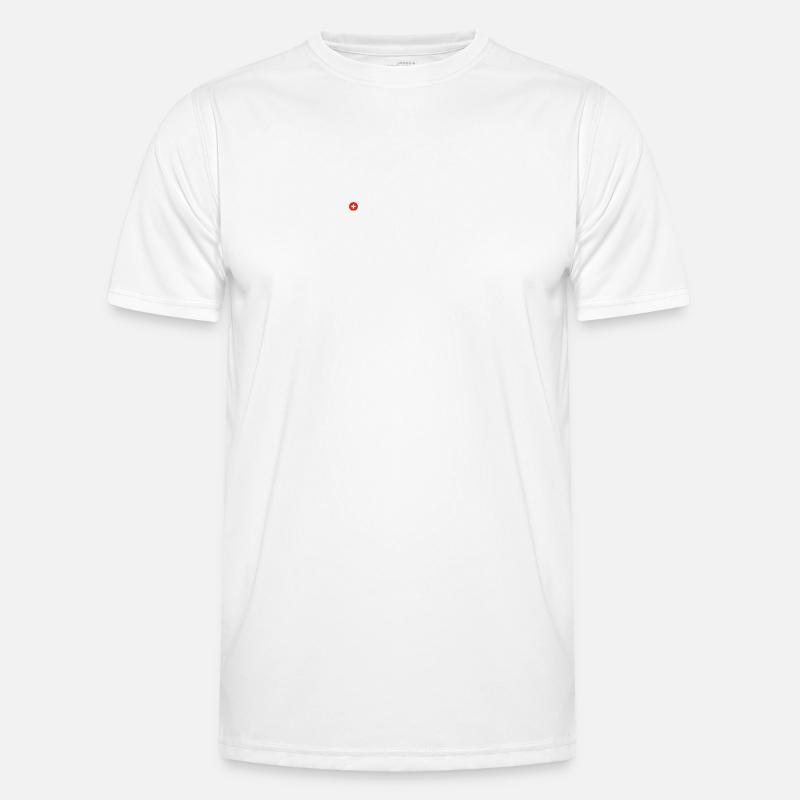 Drapeau de la Suisse T-shirt sport Homme