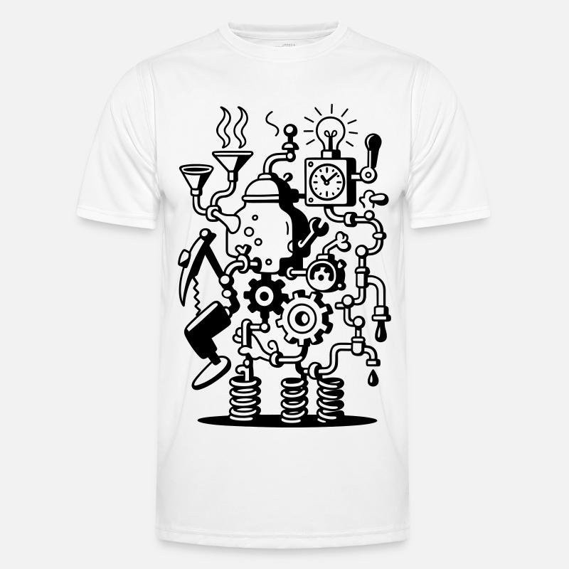 Machine folle T-shirt sport Homme