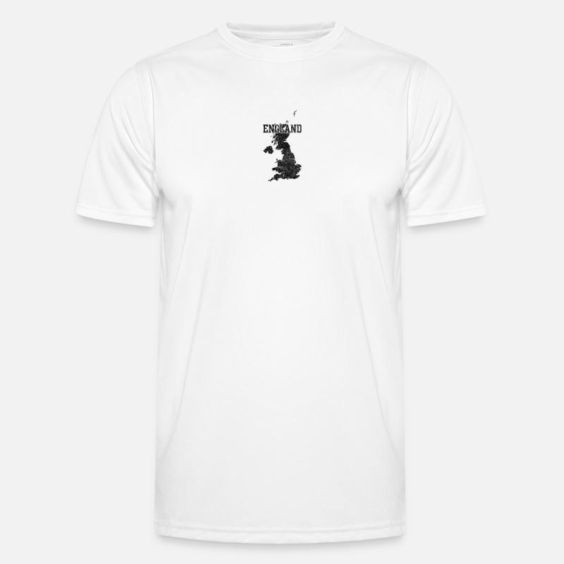 England Brick Map Texture Men's Functional T-Shirt