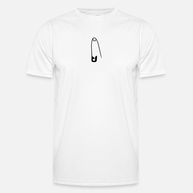Épingle de sûreté T-shirt sport Homme