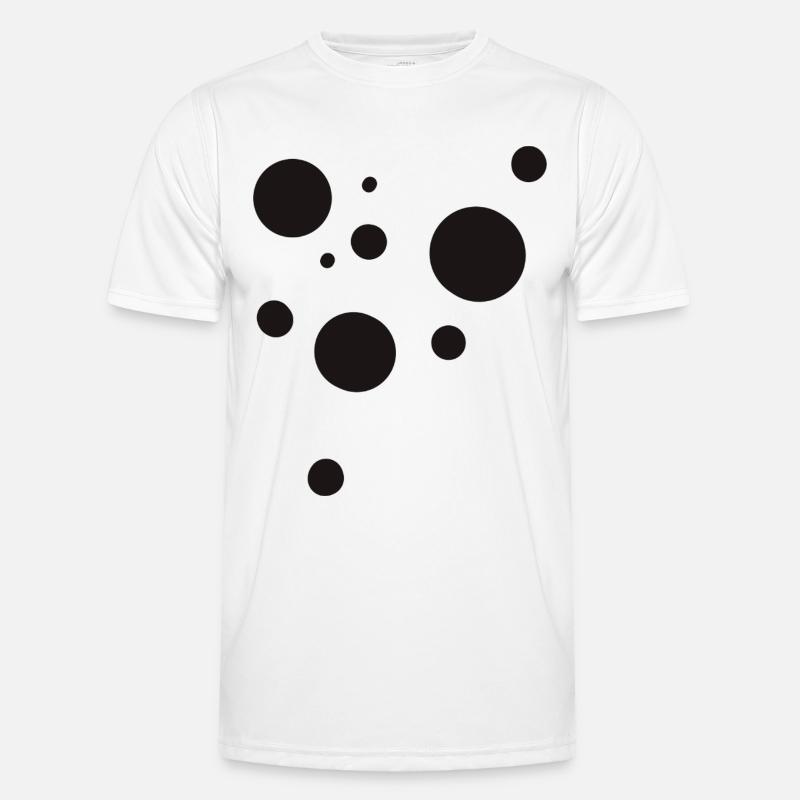 Dots - Men's Functional T-Shirt - white