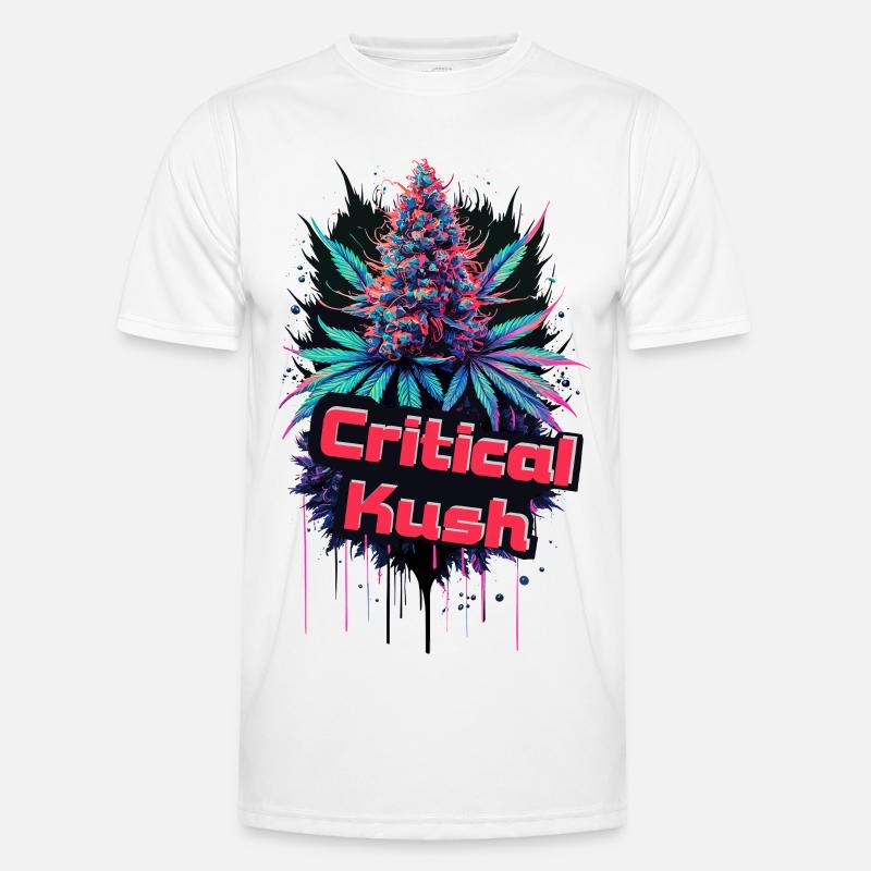 Critical Kush T-shirt sport Homme