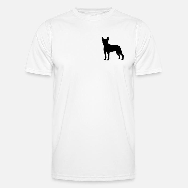 Boston Terrier Männer Funktions-T-Shirt