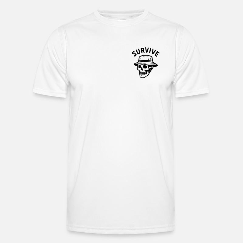 Survive - skull Men's Functional T-Shirt