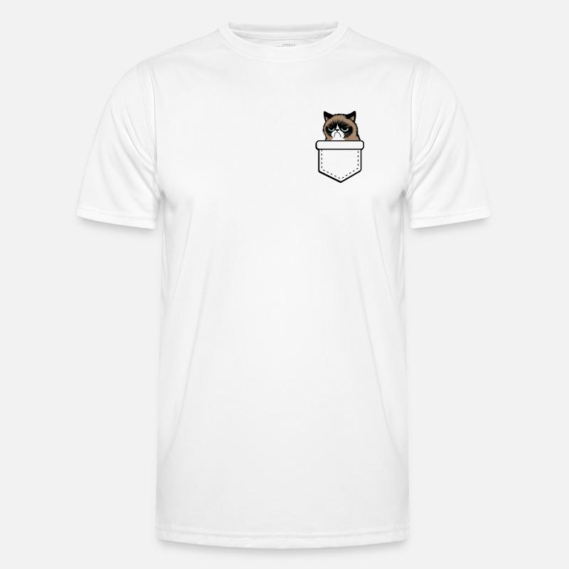 grumpy - Men's Functional T-Shirt - white