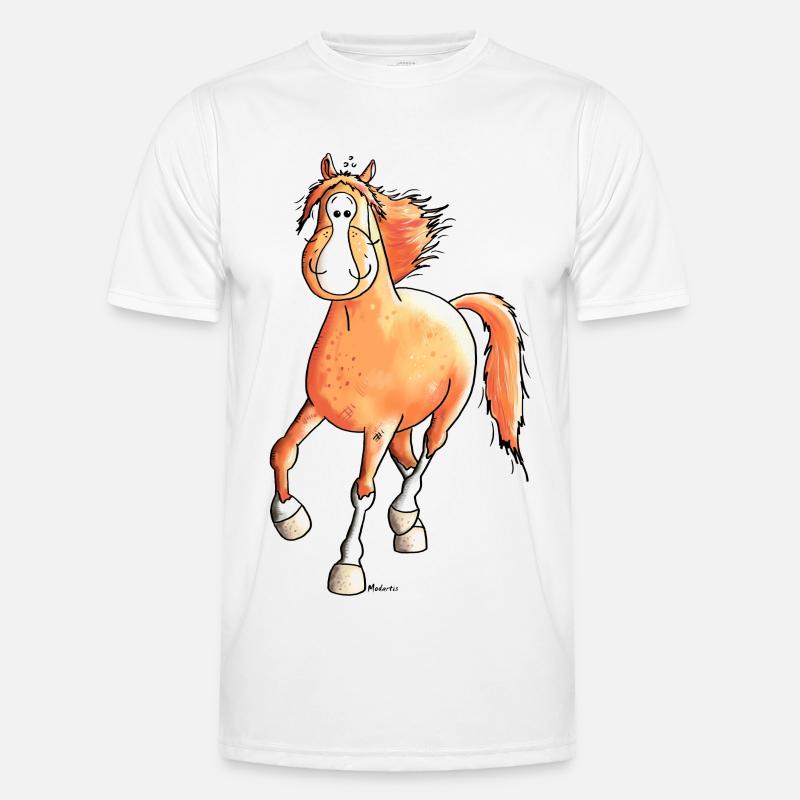 Süßes Pferd Männer Funktions-T-Shirt