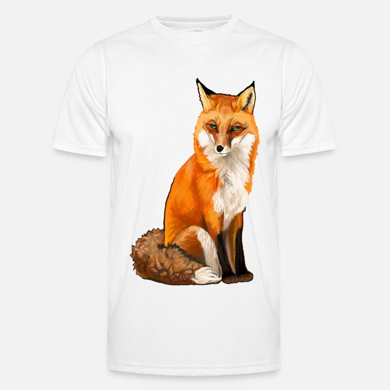 fox - Men's Functional T-Shirt - white