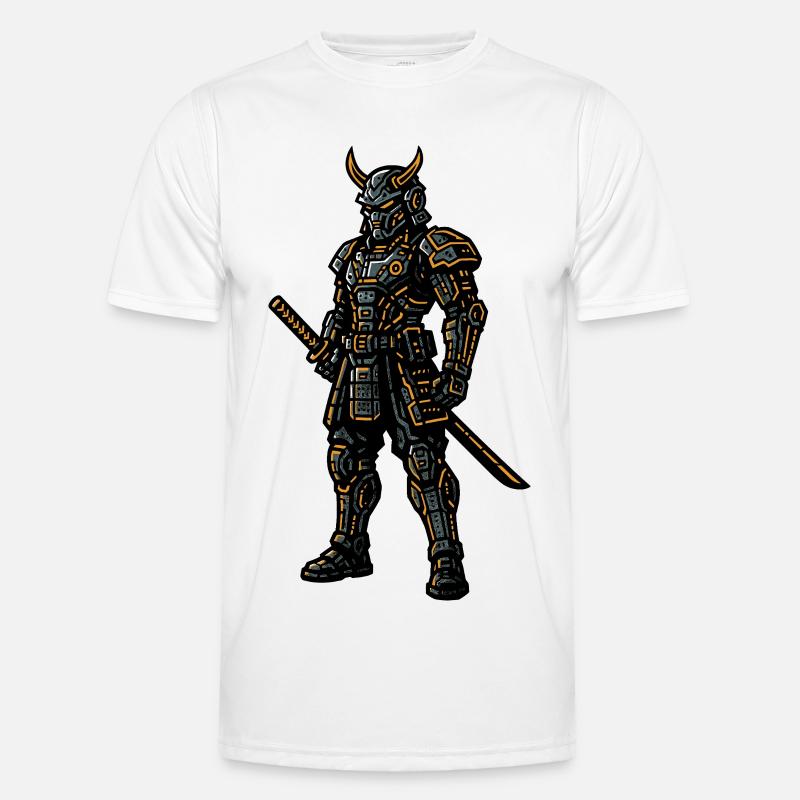 Cyberpunk Samurai - Men's Functional T-Shirt - white