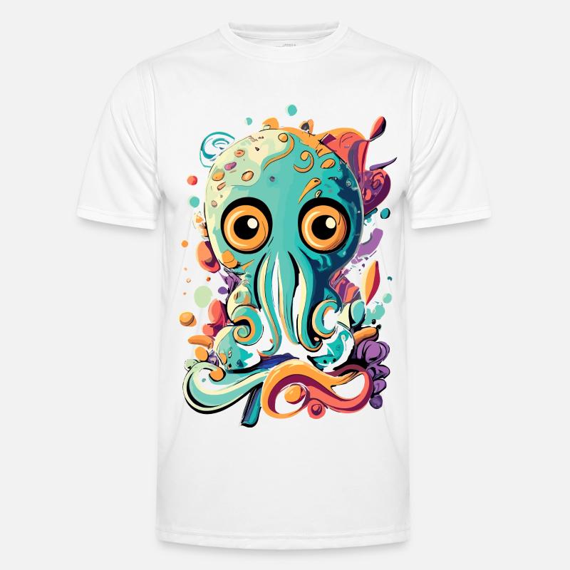 Octopus Squid - Bébé calmar Poulpe T-shirt sport Homme