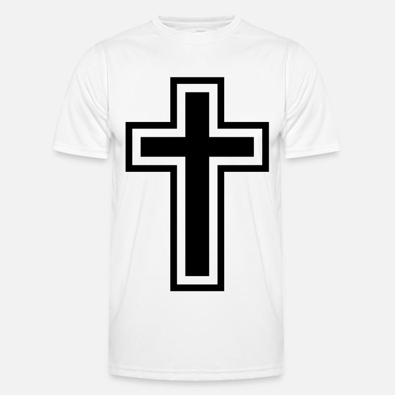 Croix T-shirt sport Homme