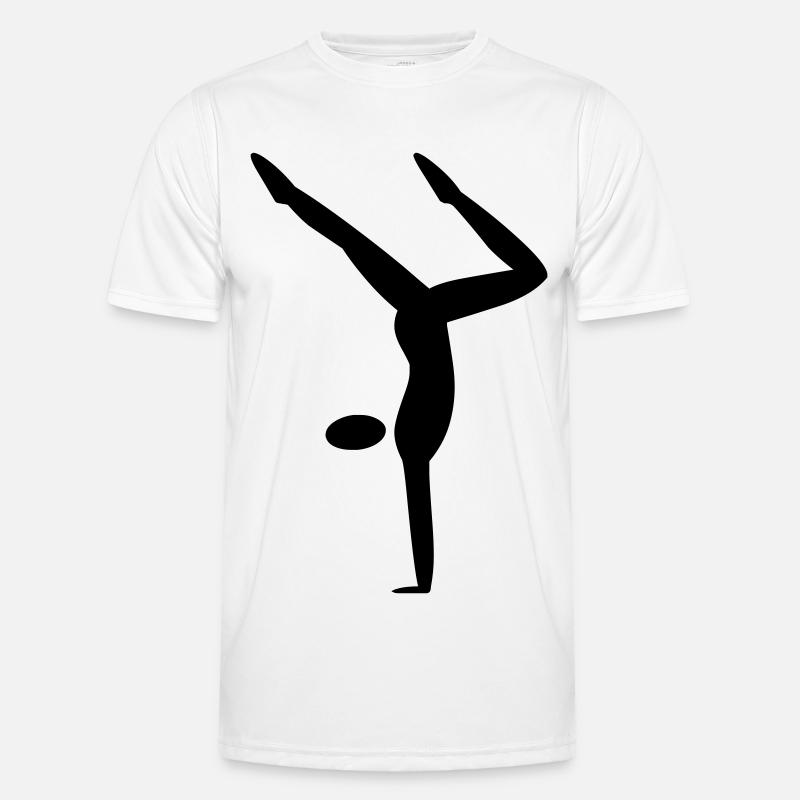 Handstand Männer Funktions-T-Shirt