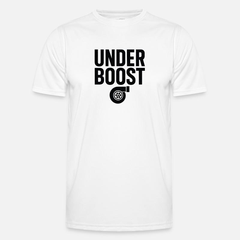 Conception du logo Under Boost T-shirt sport Homme