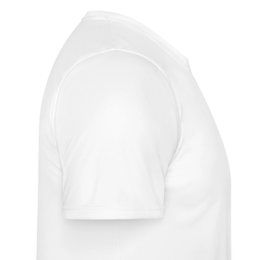 Pisa badge on a men's functional t-shirt, white, right
