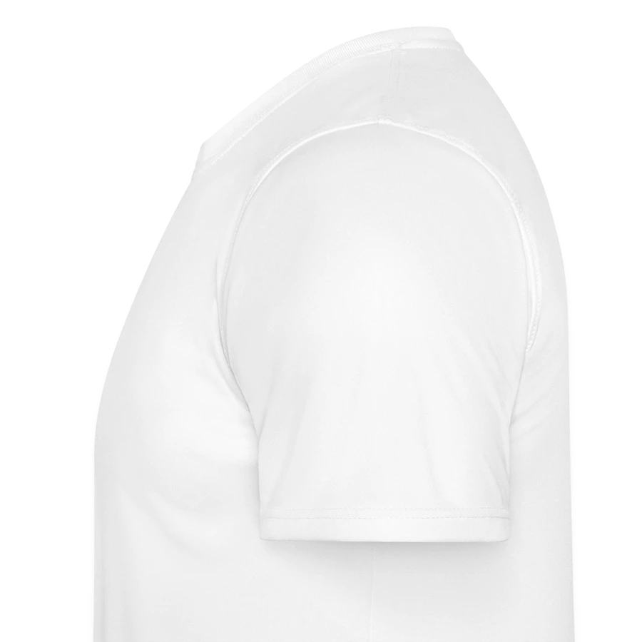 Pisa badge on a men's functional t-shirt, white, left