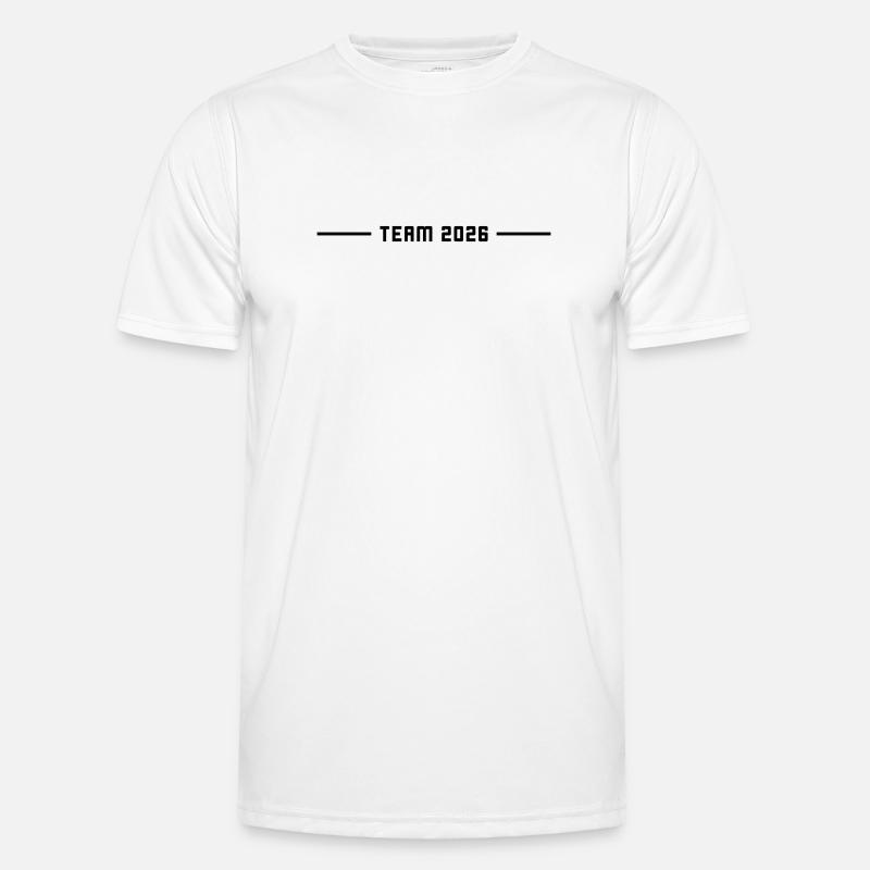 Team 2026 - Men's Functional T-Shirt - white