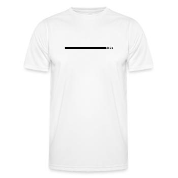 Accident vasculaire cérébral en 2026 - T-shirt sport Homme - blanc - Devant - AI Model Male 178 dark (178cm)