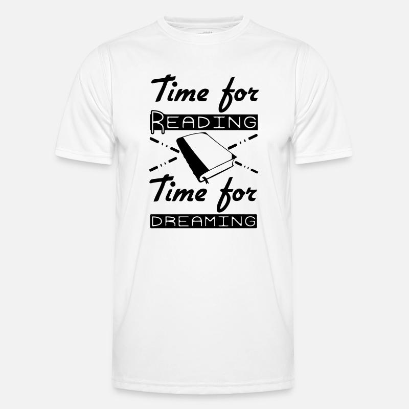 Time for Reading & Dreaming Men's Functional T-Shirt