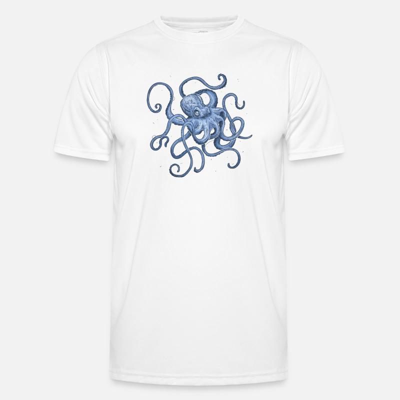 Octopus T-shirt sport Homme