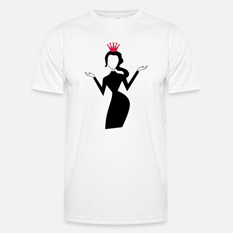 Top model - Men's Functional T-Shirt - white