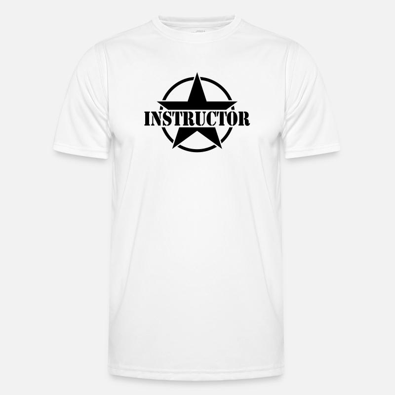 Instructor | Instruction - Men's Functional T-Shirt - white