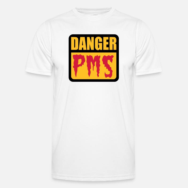 Danger PMS Männer Funktions-T-Shirt