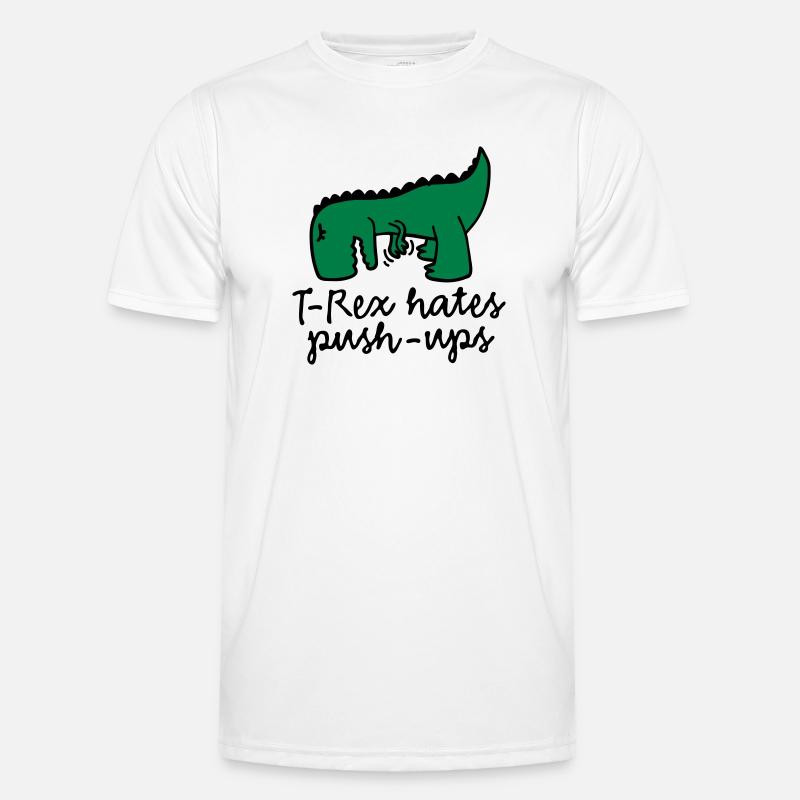 T-Rex hates push-ups Men's Functional T-Shirt