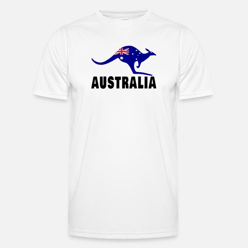 Australien Känguru / Geschenk / Geschenkidee Männer Funktions-T-Shirt