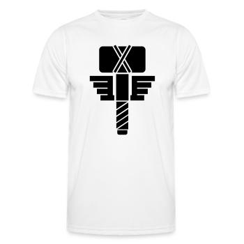 Thor - T-shirt sport Homme - blanc - Devant - AI Model Male 178 dark (178cm)