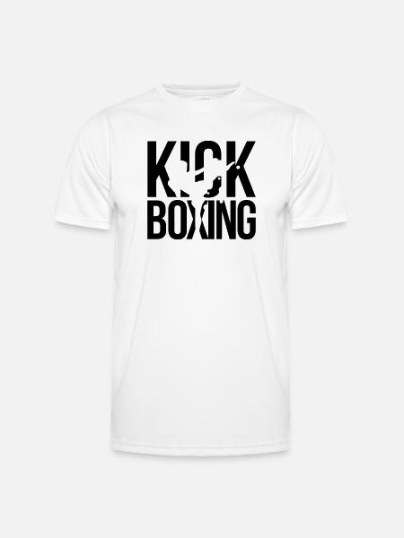 boxe kick boxing - T-shirt sport Homme - blanc