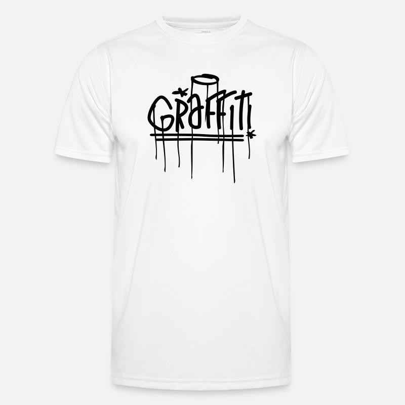 graffiti T-shirt sport Homme