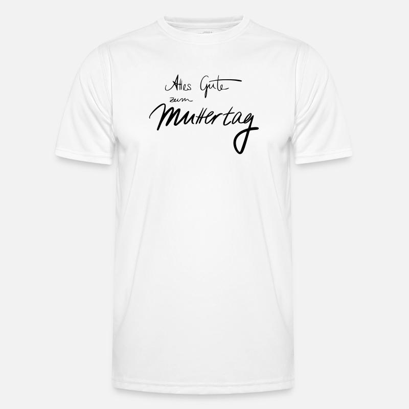 Alles Gute zum Muttertag Männer Funktions-T-Shirt