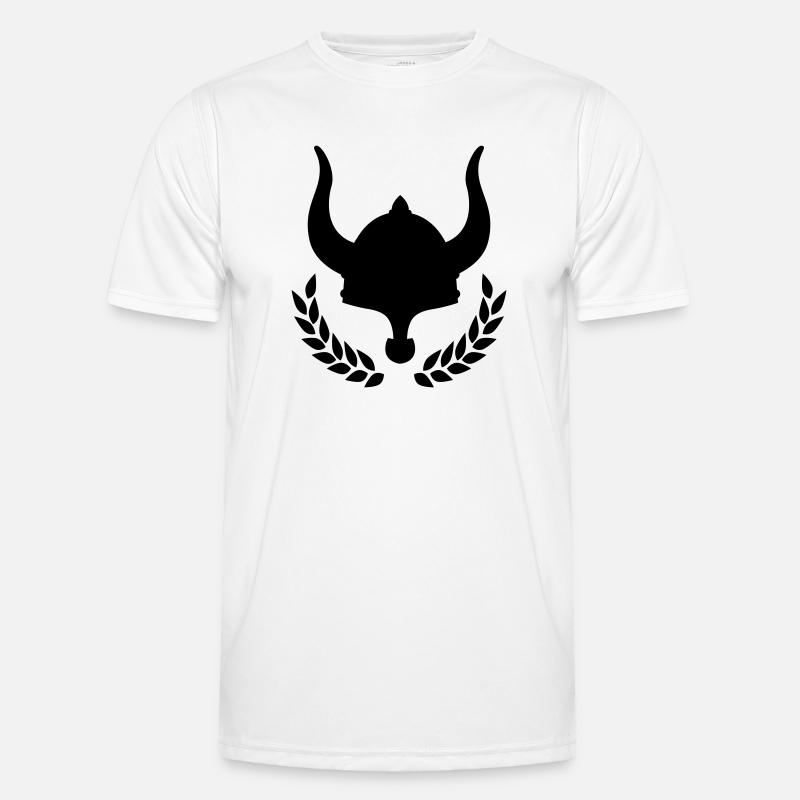 wikinger vikings Männer Funktions-T-Shirt