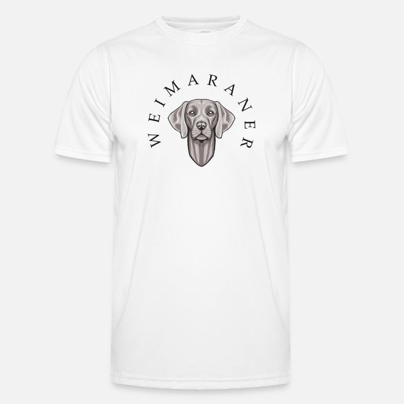 Weimaraner Männer Funktions-T-Shirt