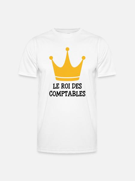 Accountant / Accounting / Comptable / Comptabilité - Men's Functional T-Shirt - white