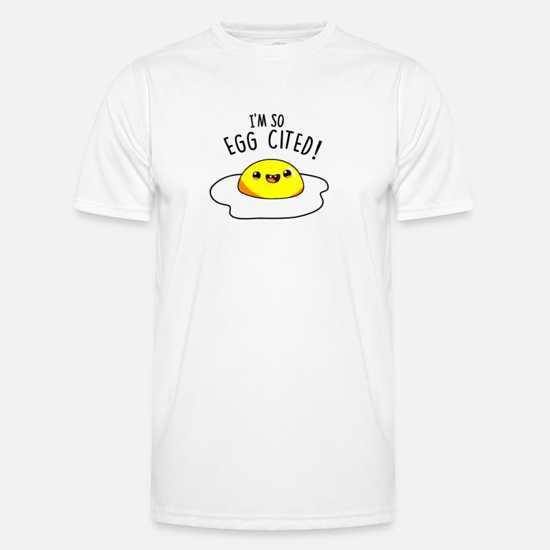 Conception en forme d’œuf T-shirt sport Homme