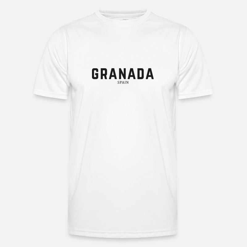 Granada Spanien Männer Funktions-T-Shirt