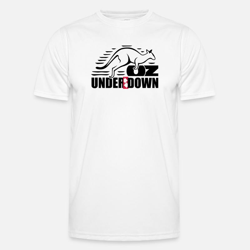 down under T-shirt sport Homme