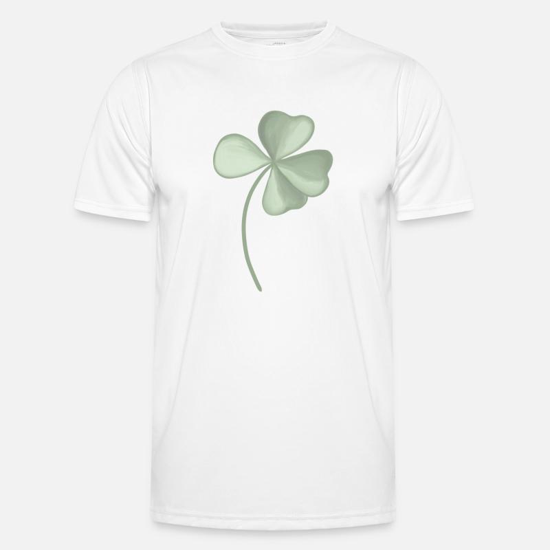 Four-leaf clover Men's Functional T-Shirt
